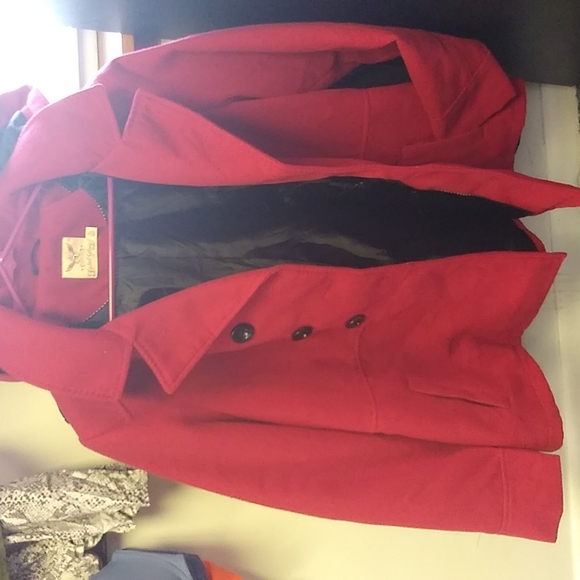 Faded Glory Wool Button Coat - Picture 6 of 8